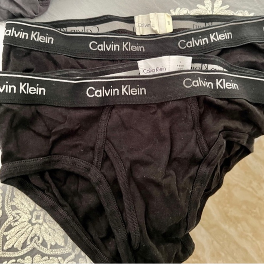 Lot 2 Vintage Calvin Klein Men Briefs Medium